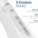 AquaSonic Water Flosser - Cordless Rechargeable Water Flossers for Teeth Cleaning - Waterproof Aqua Flosser, Portable Oral Irrigator for Dental Cleaning with 5 Jet Tips Braces Home Travel.