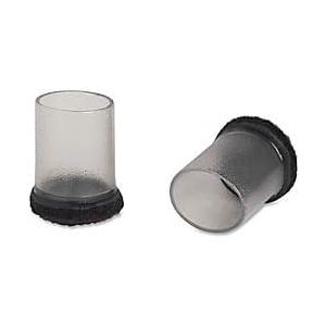 Lorell Clear Sleeve Hard Floor Protectors, Set of 8