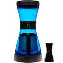 BOD Cold Brew Coffee System by BodyBrew - 24oz Shatter-proof & Spillproof Design - BPA Free - Stainless Steel Filter - Dishwasher Safe - Sky