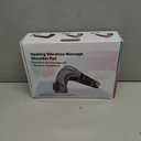 byepica Electric Shoulder Massager Heated Brace, Cordless Wrap with Vibration, Touch Screen Control, USB Rechargeable, Ce Certified, Black & Grey