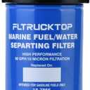 MAR-10MEL-00-00 Water Separator Filter 10 Micron with Filter Base for Yamaha MAR-FUELF-IL-TR Sierra 18-7866 Mallory 9-37807 Outboard Motors