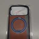 TORRAS for iPhone 17 Pro Max Case, 360 Magnetic Stand, [Fit for MagSafe] [4X Military-Grade Protection] Slim Case for iPhone 17 Pro Max, 6.9", Translucent Deep Blue, Ostand O3 Fitness Series