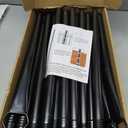 LETIANPAI 4 Pack String Light Poles,10 Ft Light Poles for Outside String Lights,Outdoor Lights Pole with Fork,Metal Poles Stand for Patio Deck Backyard