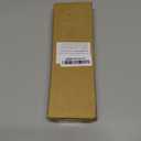 QCAA Solid Brass Mail Slot, with Solid Brass Interior Frame, 10" x 3", Matte Black, 1 Pack, Made in Taiwan