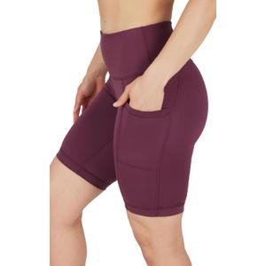 Yogalicious Womens High Waisted Biker Shorts Workout Running Spandex Yoga Shorts 3.5", 5", 7", 9" (XS)