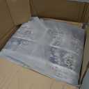 WITSHOCK 8x10 Large Rugs for Living Room - Boho Modern Vintage Moody Retro Antique Neutral - Low Pile Washable Non-Slip - Rug for Bedroom Dining Room Nursery Kids Playroom Indoor Decor, Olive&Brown