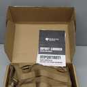 Ergonomic Lumbar Support Baby Carrier for Infants to Toddlers (8-33 lbs), Cozy and Lightweight Military Baby Carrier for Big and Tall Parents- Coyote Brown