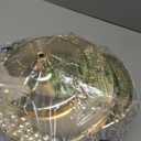 DIWNELEM 16 Tier Acrylic Cupcake Stand Display Riser Holder for Cupcakes, Collectibles, Figures, Comestics, Perfumes, Jewelry - Black Acrylic Display Stand Organizer (16 Tier with Yellow Light)