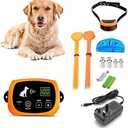 Amazon.com: Wireless Dog Fence & Electric Training Collar 2-in-1,Boundary Containment System for Stubborn Dog,with Shock/Tone Correction Waterproof Collar,Adjustable Range Up to 1640 Feet,Harmless,for All Dogs,fo : Pet Supplies