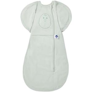 Nested Bean Air 6-in-1 Adaptable Baby Sleep Sack - Unweighted - Comfort & Safety for Natural Sleep, Preferred Arm Position Reduces Startle Reflex, Better for Baby, SM (13-18.5 lbs.) Sage