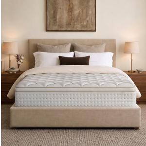 Queen Mattress, 14 Inch Hybrid Mattress with Memory Foam , Medium Firm, | Hybrid Comfort, Medium Zoned Support, Motion Isolation & Pressure Relief!