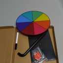 Spinning Prize Wheel - 8'' Color Prize Wheel with Stand, 8 Slots Table Spinner for Trade Shows, Carnivals and Home Games