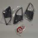 AEETUED Inside Door Handle Covers Trims Interior Decoration Accessories Fit for Honda Accord 2008 2009 2010 2011 2012 (Carbon Fiber Pattern)