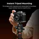 SMALLRIG X-T30 III/X-T30 II/X-T30 L-Shape Grip for FUJIFILM Camera, Built-in Quick Release Plate for Arca, 1/4"-20 Holes, Lightweight Ergonomic Silicone Handgrip,Shutter Button (Black) - 5663