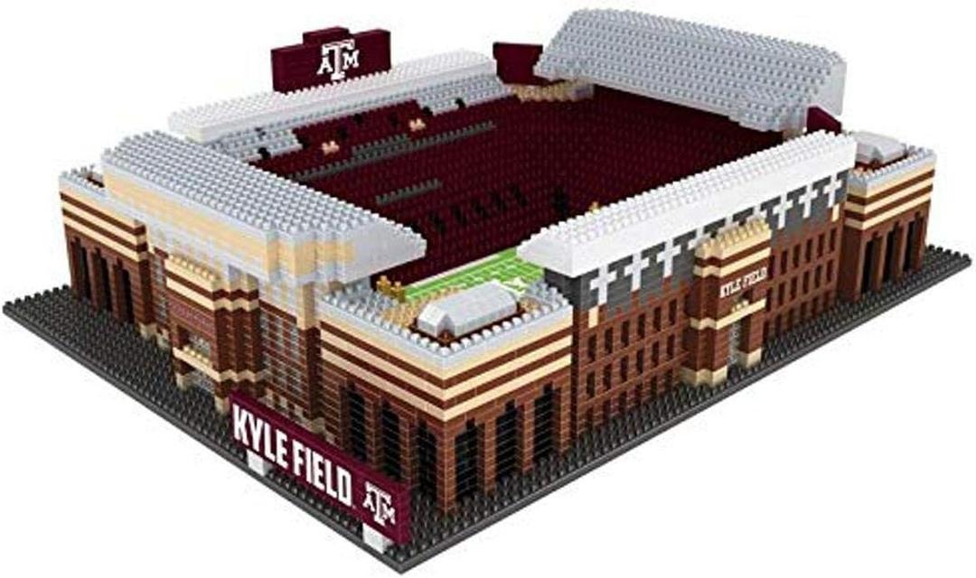 FOCO NCAA Unisex NCAA College 3D BRXLZ Puzzle Team Football Stadium (One Size)