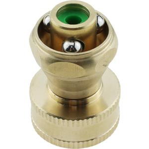 TAODAN Brass 3/4inch High Pressure Hose Adjustable Nozzle Hose Nozzle Garden Adjustable Twist Sprayer for Watering Garden Cleaning Fence Washing Floor