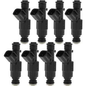 8 Pcs No.0280155923/12559036 Fuel Injector for Cadillac DeVille 2000-2005 Car Engine Flow Match Fuel Nozzle