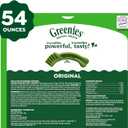 Greenies Veterinarian-Recommended Adult Natural Dental Dog Treats Petite Size, Dog Dental Chews, Original Flavor, 54 oz. Pack, 90 Count (EXP 07/28/27)