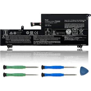 L16M6PC1 Laptop Battery 11.52V 72Wh 6268mAh Replacement for Lenovo Yoga 720-15IKB Series Notebook L16L6PC1 L16C6PC1 5B10M53745 5B10M53743 5B10M53744 (9.61*3.82*0.35 inch L16M6PC1)