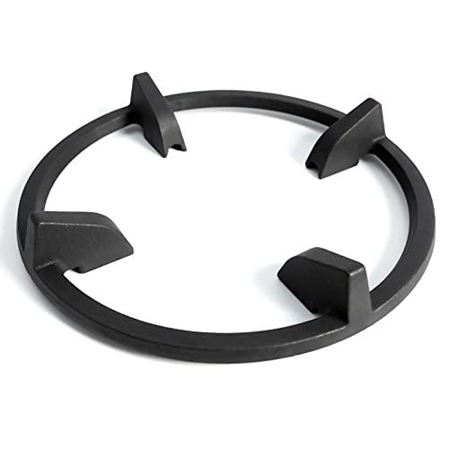 Wok Ring, Replacement Parts Cast Iron Wok Support Ring for Gas Stove Burner Grate Samsung, GE, Kitchenaid, LG, Whirlpool, Frigidaire, Kenmore Etc Gas Stove Stand Rack Accessories