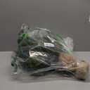 2FT Pre-lit Artificial Small Mini Christmas Tree with 50 Warm White Multi-Color LED Lights, Remote Control and Timer, Perfect for Xmas Tabletop Decorations, Home, Kitchen, Dining Table top Green