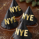 3 x Mini Party Hats (NYE)