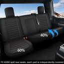 AOMSAZTO Seat Covers Fit for Nissan Frontier 2009-2025 2026: Full Set Custom Fit for Frontier Crew Cab Extended Cab Car Seat Covers Waterproof Faux Leather Truck Pickup Seat Covers(5 Seats, Redline)