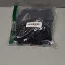 Harssidanzar Yoga Two-Piece Set Long Sleeve for Women Mesh Gym Athletic Tops Workout Shirts with Sports Bra CL306US (Medium, Black)