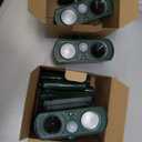 Sonic Fortress Pro Deer Repellent Cat Deterrent Outdoor Solar Ultrasonic Animal Repellent with Motion Sensor Strobe Light for Skunk Raccoon Rabbit Dog Squirrel Fortress Pro for Yard Garden Lawn,4 Pack