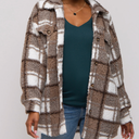 Brown Plaid Sherpa Jacket
XL