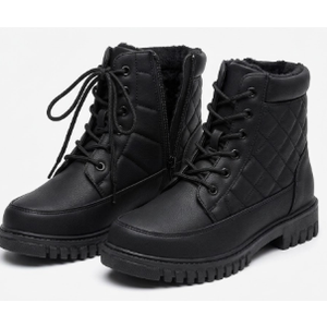 Womens Ankle Boot Shoes Warm Snow Booties Hiking Sneakers with Zipper 7