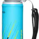 HydraPak SkyFlask Speed - Collapsible Handheld Running Water Bottle (350ml, 500ml, 500ml Insulated) - Adjustable Strap, Lightweight, Spill-Proof Cap | Collapsible, Handheld, Running, Adjustable Strap, Lightweight, Spill-Proof Cap
