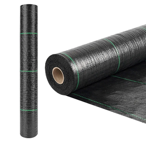 TOPHOUSE 3ft x 100 ft Landscape Fabric Heavy Duty Weed Barrier for Vegetable Garden Weed Cloth (3.2oz)