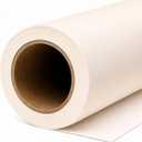 Yizhily Seamless Backdrop Paper Roll,53" x32.8', Heavyweight Matte Ivorine Photo Background for Small Studio Headshots, Tabletop Product & Food Photography