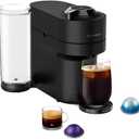 Nespresso Vertuo Pop+ Coffee and Espresso Maker by De'Longhi, Black Matte with Dark Chrome