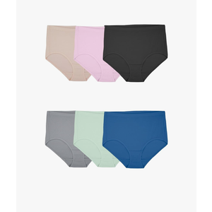 Fruit of the Loom Women's Breathable Underwear, Moisture Wicking Keeps You Cool & Comfortable, 