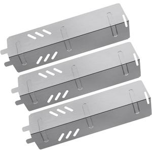 AJinTeby Stainless Steel Heat Plate Replacement for Gas Grill Model Backyard Backyard Grill, Uniflame Gas Grill, Walmart Expert Grill, RevoAce, BBQ Heat Shield Parts, 13 1/16" x 3 5/8"