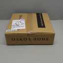 OAKOA Round Decorative Tray for Coffee Table Decor - Concrete Round Tray Home Decor - Bandejas Decorativas - Circle Coffee Table Centerpiece (Gray)