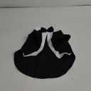 Queenmore Formal Dog Outfit for Wedding, Pet Tuxedo with Tie, Cat Costume (Black, M)