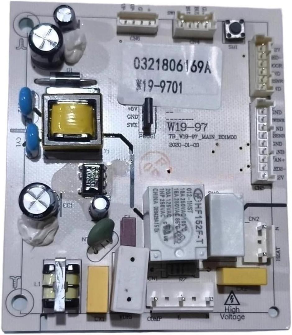 Refrigerator Control Board Compatible for Homa W19-9701 W19-97 Circuit PCB Fridge Motherboard Freezer Replacement Parts