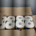 Bounty Paper Towels Quick Size, White, 16 Family Rolls = 40 Regular Rolls (16 Rolls (107 Sheets each))