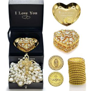 Wedding Set, Arras Para Boda Catolica and Lazo Para Boda Catolica, Wedding Arras Coins and Lasso for Ceremony Catholic Gift.