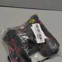 CovertSafe& Dog Boots for Dogs Non-Slip, Waterproof Dog Booties for Outdoor, Dog Shoes for Medium to Large Dogs 4Pcs with Rugged Sole Black-Red