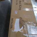 10 Inch King Metal Bed Frame Round Corner Low Platform Bed Frames 3000 LBS Heavy Duty Steel Slats Support Mattress Foundation No Box Spring Needed, Noise Free, Easy Assembly, Black