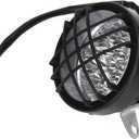 FVRITO 12V LED Front Head Light Lamp for 110cc 125cc 150cc 200cc 250cc TaoTao Coolster Roketa Yamoto Vitacci JCL Kazuma Peace RPS ICEbear Apollo Sej BULL KXD FARM Sunl Kandi ATV Quad 4 Wheeler Go Kart