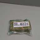 6 Rolls Neutral Chiffon Ribbon 1.57" x 33yd Dark Green Brown Nude Handmade Frayed Fringe Edges Silk Like Ribbon for Wedding Invitations Bridal Bouquets Gifts Wrapping Bow Making Crafts Decor