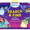 Skillmatics Search and Find Disney Princess Educational Game - Reusable Preschool Learning Activities, Christmas Toys, Art & Crafts, Gifts for Toddlers & Kids of Ages 3-6 Years Old