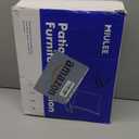 MIULEE Outdoor Seat Cushion Set Beige 22 x 22 x 3 Inch Waterproof & Fade Resistant Deep Seat and Back Patio Furniture Cushions with Handle and Adjustable Straps Cushions for Chair Couch