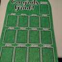 CroBlissful 27 x 16 Inch Graduation Photo Board Picture Frames Wall Decor Collage Display Green Felt Board for 4 x 3 Inch Photo DIY Picture Holder 2026 Graduation Party Decorations