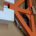 3 Point Trailer Hitch with 2" Receiver Quick Hitch Compatible with Category 1 Tractors, Heavy Duty 3pt Towing Hitch Tractor Drawbar Hitch Adapter for BX, Kubota, John Deere, NorTrac, Kioti(Orange)